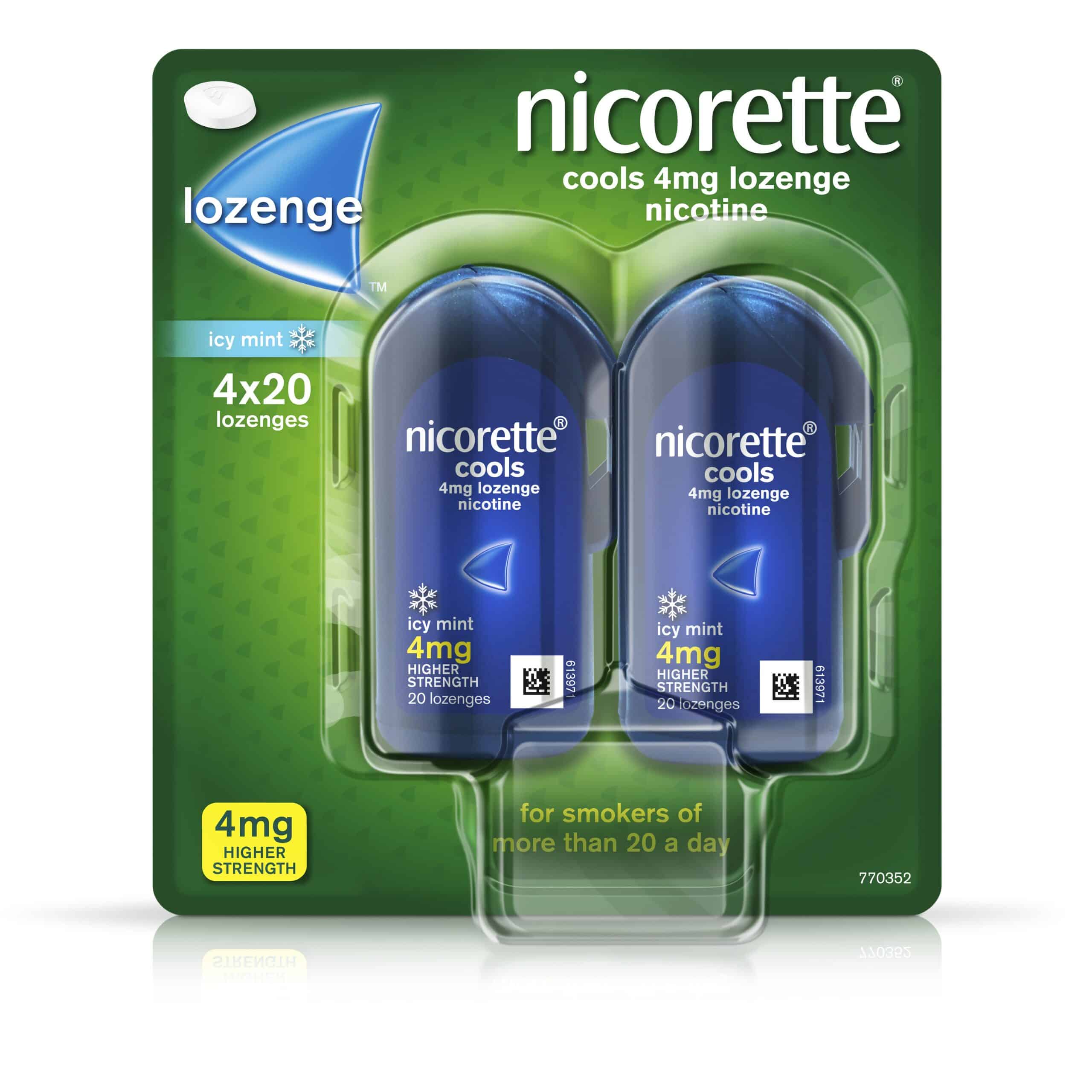 (84049) NICORETTE LOZENGES 4MG 80